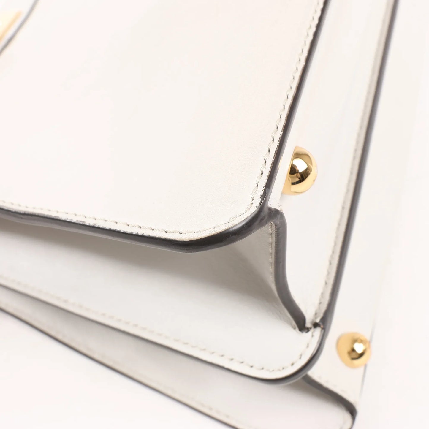 Fendi Peekaboo Medium Leather 2Way Handbag in Gray 8BN321