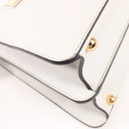 Fendi Peekaboo Medium Leather 2Way Handbag in Gray 8BN321