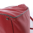 Fendi Peekaboo Large Selleria Leather 2Way Handbag in Red 8BN210