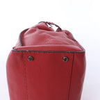 Fendi Peekaboo Large Selleria Leather 2Way Handbag in Red 8BN210