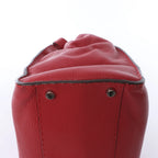 Fendi Peekaboo Large Selleria Leather 2Way Handbag in Red 8BN210