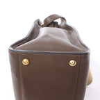 Fendi Peekaboo X-light Leather 2Way Handbag in Brown 8BN310