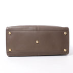 Fendi Peekaboo X-light Leather 2Way Handbag in Brown 8BN310