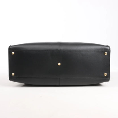Fendi Peekaboo X-light Large Leather Handbag in Black 8BN304