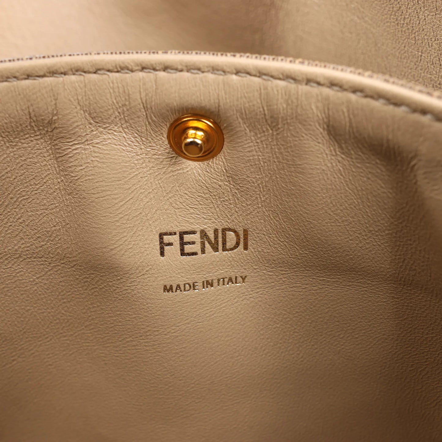 Fendi Peekaboo X-light Large Leather Handbag in Brown 8BN304