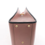 Fendi Runaway Leather 2Way Handbag in Pink 8BH344