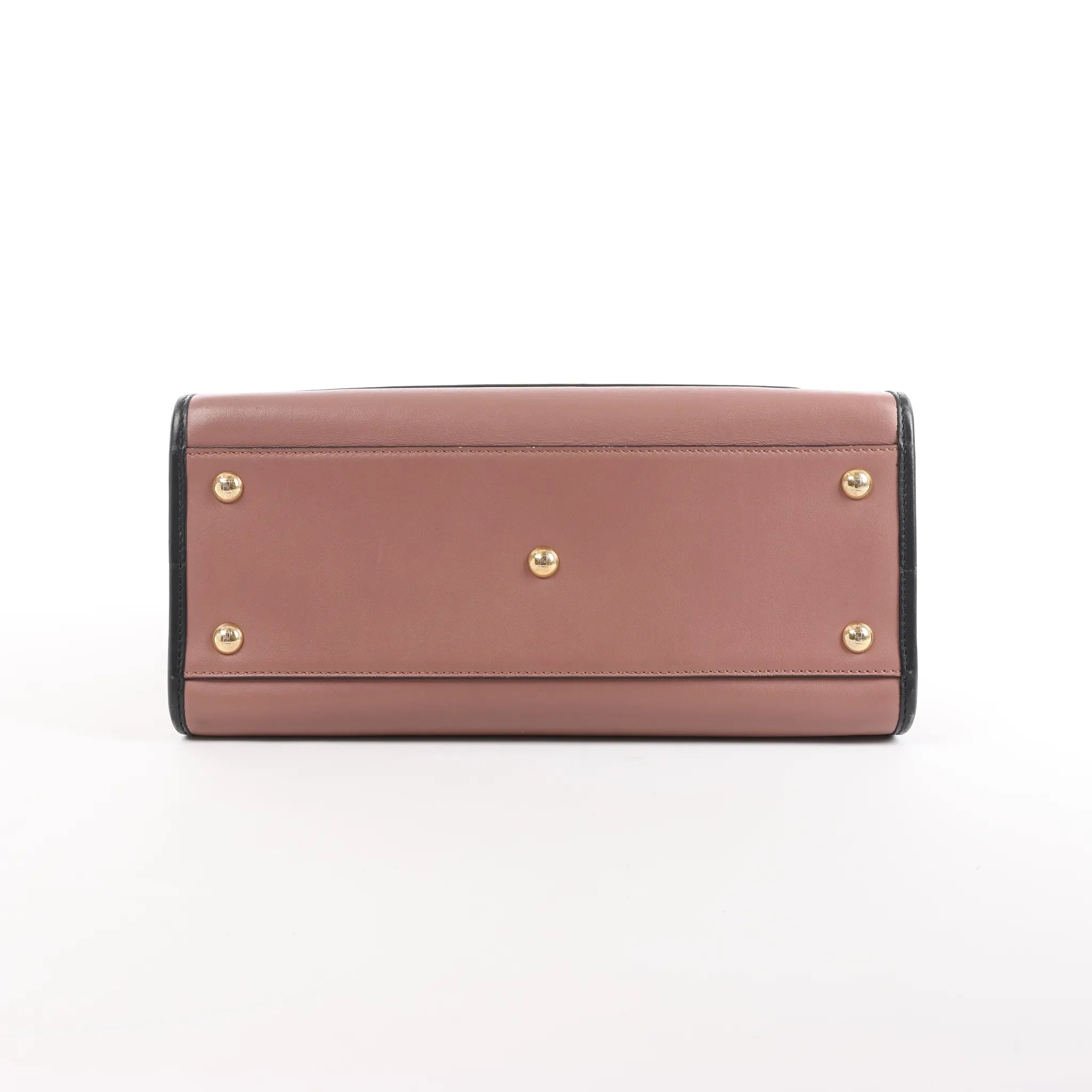 Fendi Runaway Leather 2Way Handbag in Pink 8BH344
