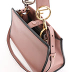 Fendi Runaway Leather 2Way Handbag in Pink 8BH344