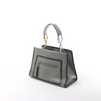 Fendi Runaway Leather Handbag in Green 8BH344