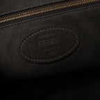 Fendi Selleria FF Medium Leather 2Way 2Way Handbag in Brown 8BH368