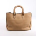 Fendi Selleria FF Medium Leather 2Way 2Way Handbag in Brown 8BH368