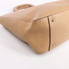 Fendi Selleria FF Medium Leather 2Way 2Way Handbag in Brown 8BH368
