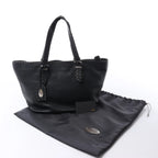 Fendi Carla Selleria Leather Handbag in Black 8BH135