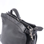 Fendi Selleria Peekaboo Leather 2Way Handbag Gray 7VA388