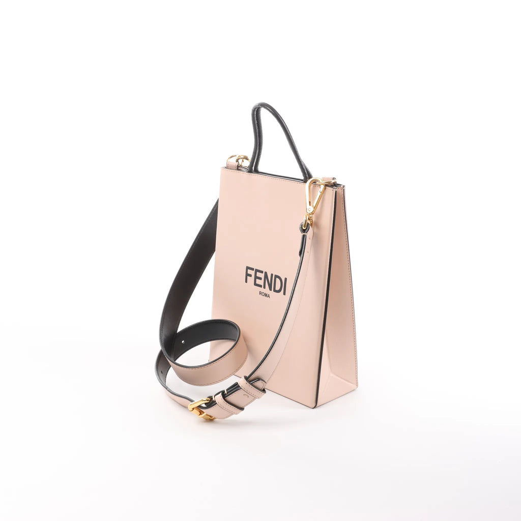 Fendi Shopping bag M Leather 2Way Handbag in Pink 8BH382