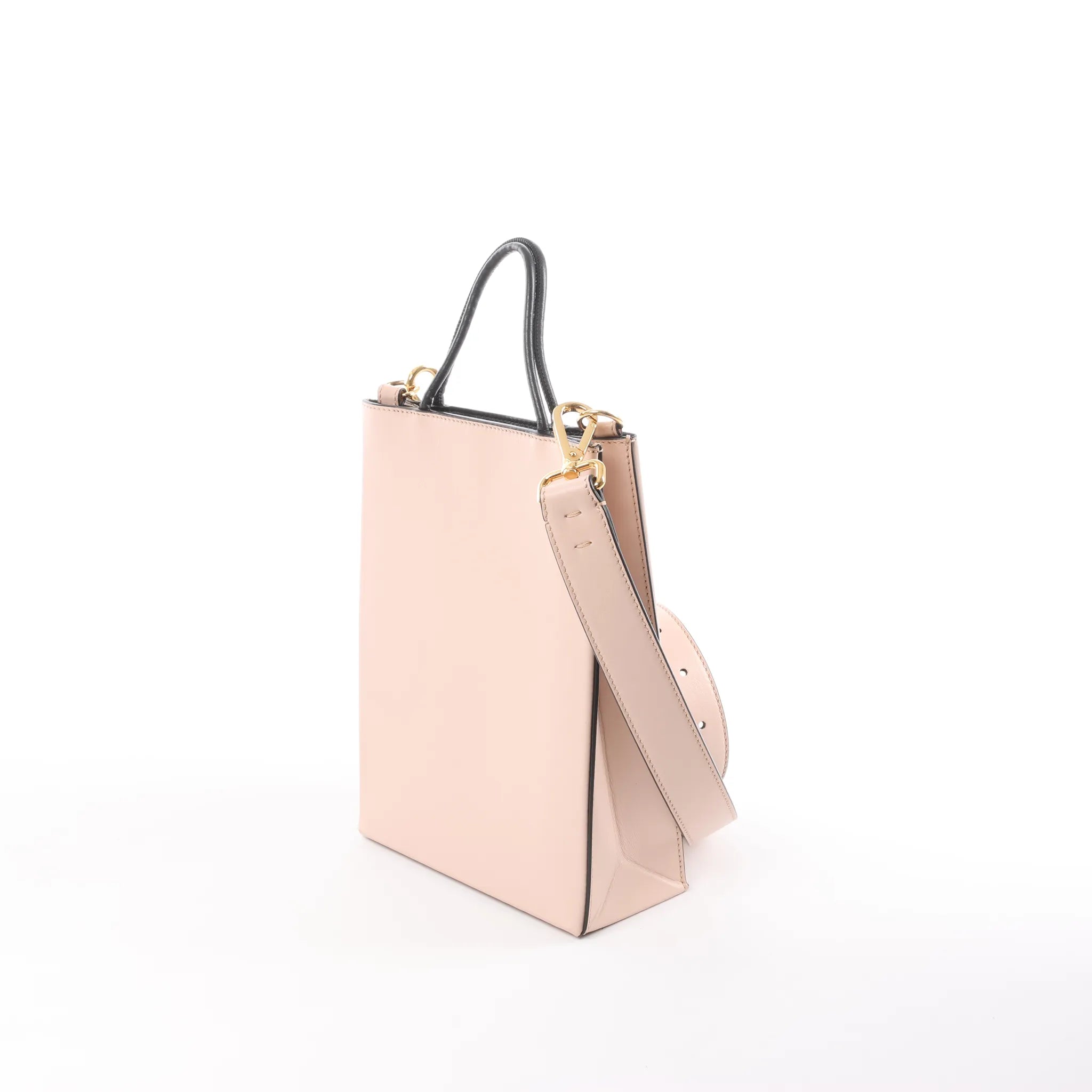 Fendi Shopping bag M Leather 2Way Handbag in Pink 8BH382