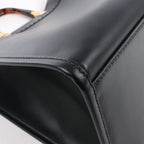 Fendi Sunshine Large Leather Handbag in Black 8BH372