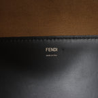 Fendi Sunshine Large Leather Handbag in Black 8BH372