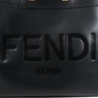 Fendi Sunshine Large Leather Handbag in Black 8BH372