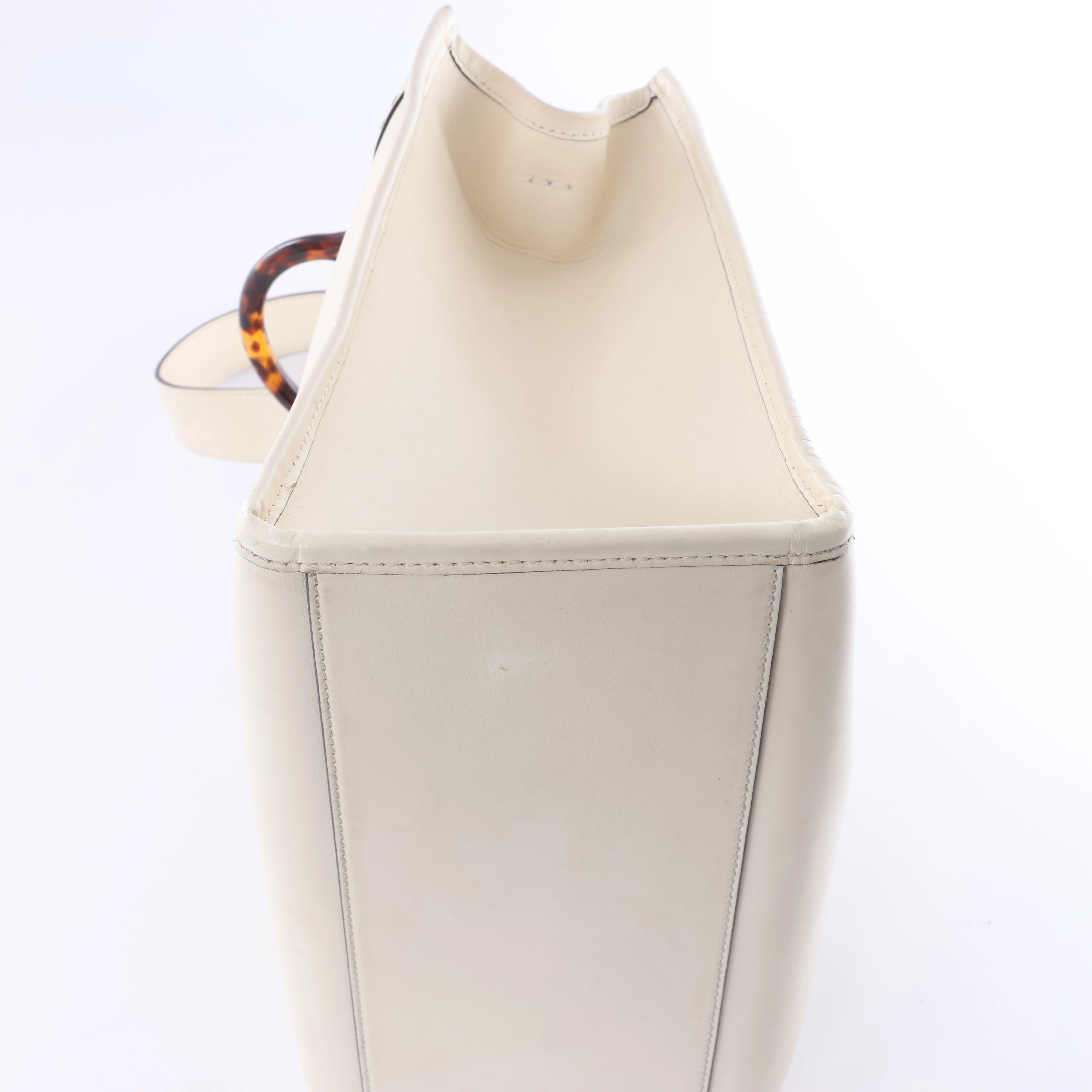 Fendi Sunshine Medium Leather 2Way Handbag in Beige 8BH386