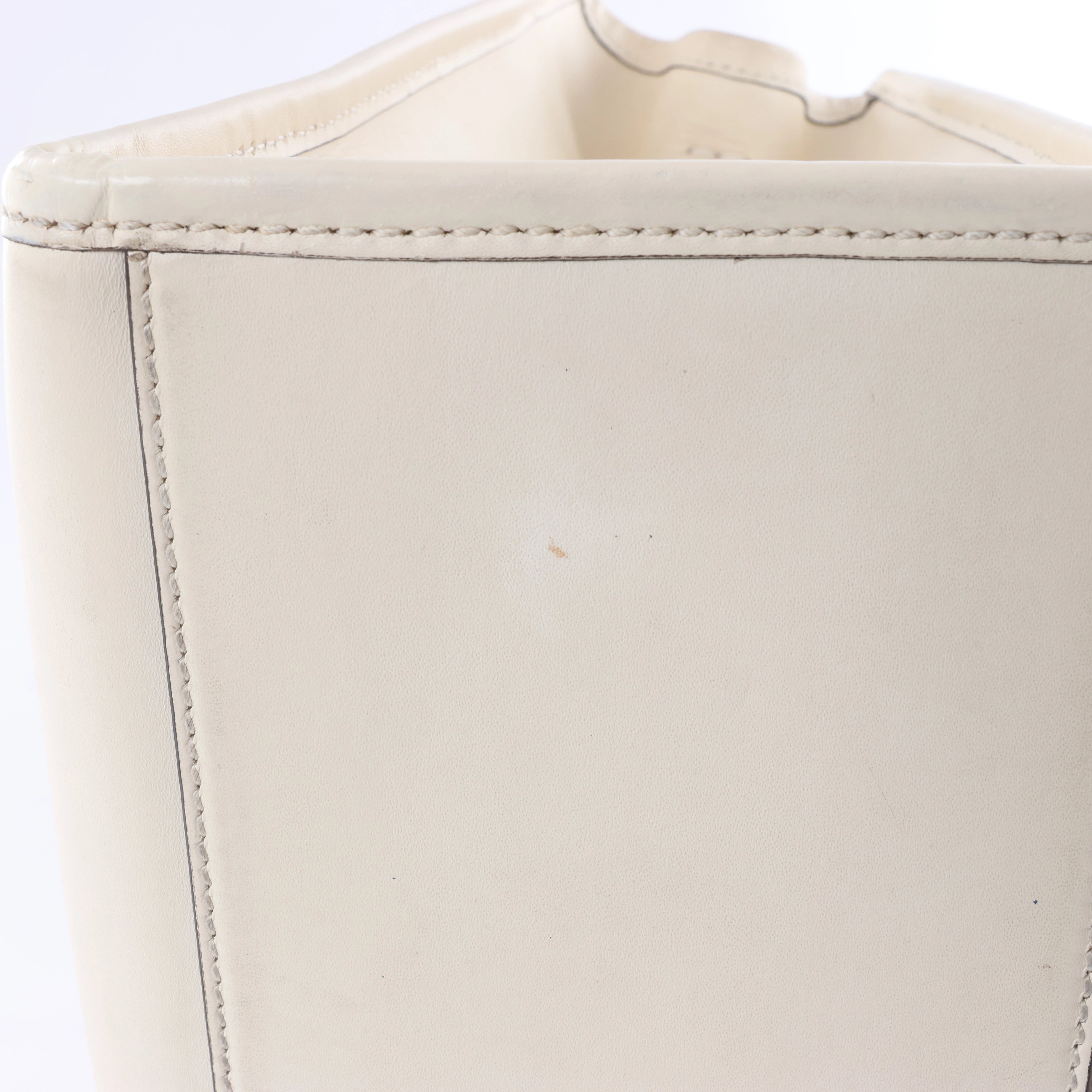 Fendi Sunshine Medium Leather 2Way Handbag in Beige 8BH386