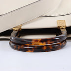 Fendi Sunshine Medium Leather 2Way Handbag in Beige 8BH386