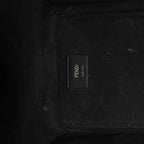 Fendi Sunshine Medium Leather 2Way Handbag in Black