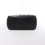 Fendi Sunshine Medium Leather 2Way Handbag in Black