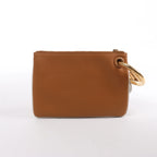 Bolso de hombro FENDI de ante y piel en color negro