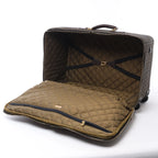 Fendi Zucca Canvas & Leather Travel Bag in Brown