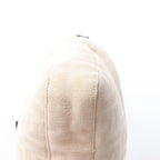 FENDI Mamma Baguette Canvas & Leather Shoulder bag in Beige