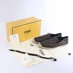 Sandalias de goma Fendi en color crudo, talla 46 UE