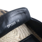 Sandalias de goma Fendi en color crudo, talla 46 UE