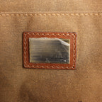 FENDI Zucca Canvas x Leather 2Way Handbag in Brown 7VA158