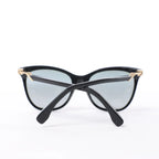 Fendi Zucca FF Logo Wayfarer Sunglasses in Black