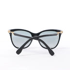 Fendi Zucca FF Logo Wayfarer Sunglasses in Black