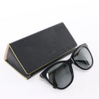 Fendi Zucca FF Logo Wayfarer Sunglasses in Black