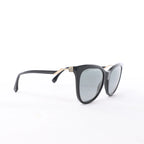 Fendi Zucca FF Logo Wayfarer Sunglasses in Black