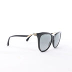 Fendi Zucca FF Logo Wayfarer Sunglasses in Black