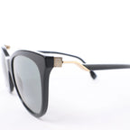 Fendi Zucca FF Logo Wayfarer Sunglasses in Black