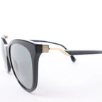 Fendi Zucca FF Logo Wayfarer Sunglasses in Black