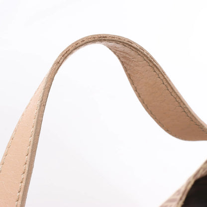 FENDI Mamma Baguette Zucchino Canvas & Leather Shoulder Bag in Pink 8BR036