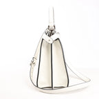 Fendi x Marc Jacobs Peekaboo ICU Co., Ltd. Medium Leather 2Way Handbag in White 8BN321