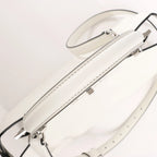 Fendi x Marc Jacobs Peekaboo ICU Co., Ltd. Medium Leather 2Way Handbag in White 8BN321