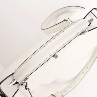 Fendi x Marc Jacobs Peekaboo ICU Co., Ltd. Medium Leather 2Way Handbag in White 8BN321