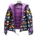 Fendi Purple Puffer Jacket, Size 44