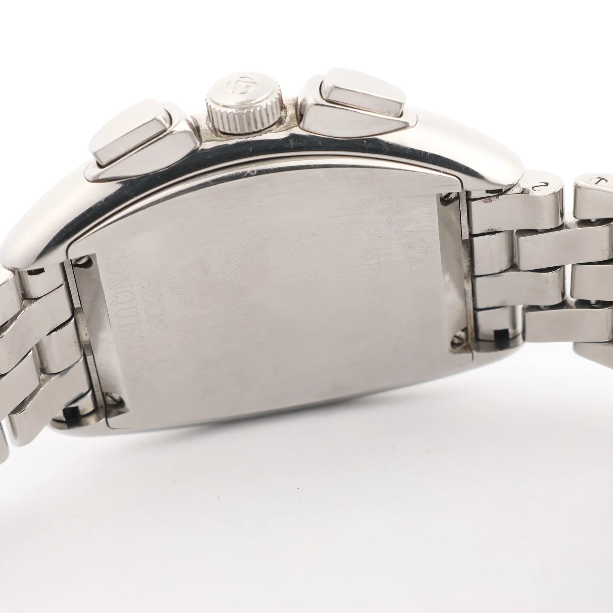 Franck Muller Conquistador 8002CC 1138 SS AT Watch with Beige Dial