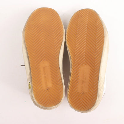 Golden Goose Glitter Star Kids Sneakers in White x Pink, Size 28 EU