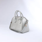 Givenchy Antigona Leather 2Way Handbag in Silver