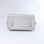 Givenchy Antigona Leather 2Way Handbag in Silver